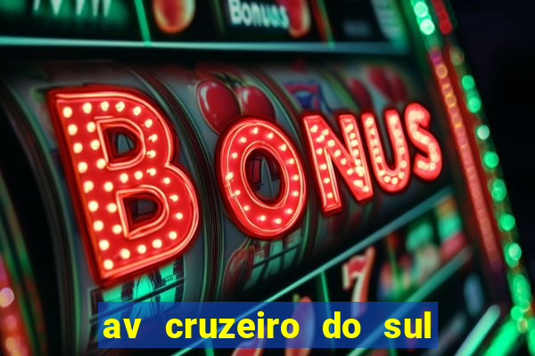 av cruzeiro do sul tem rodizio